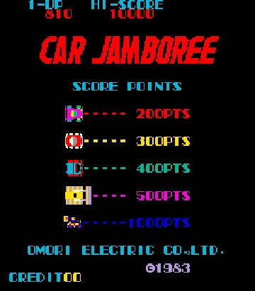 Car Jamboree screen shot title